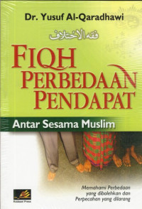 Fiqh Perbedaan Perbedaan Pendapat