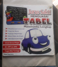 Jurus Sakti Menguasai Tabel Matematika Lengkap